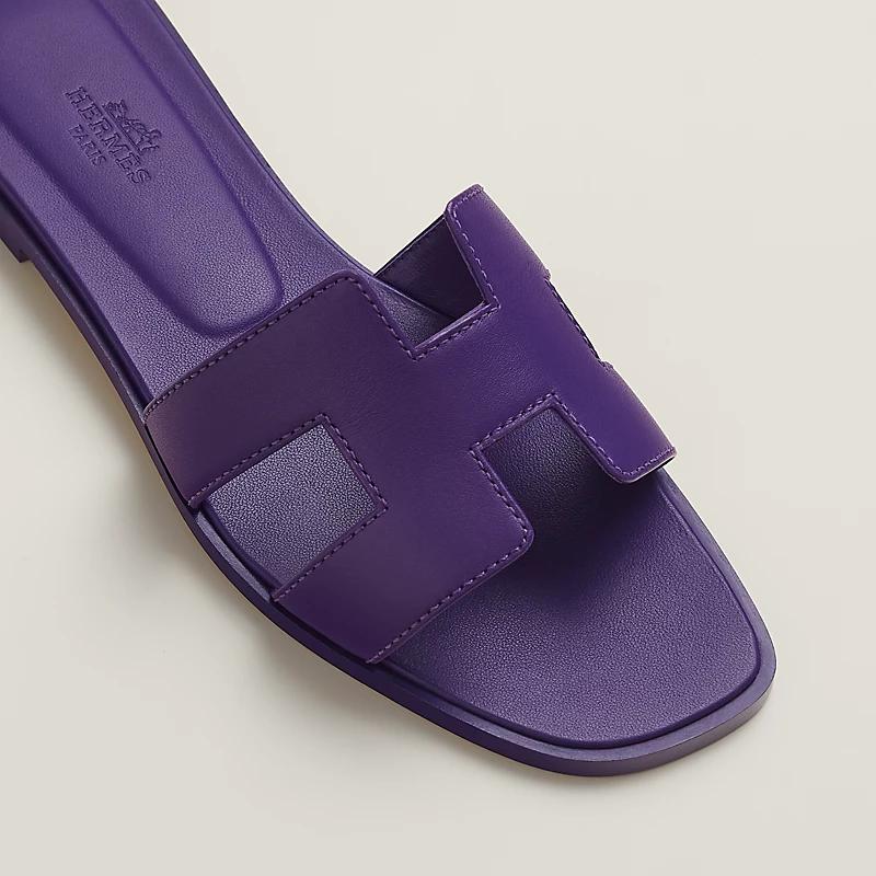 Giày Hermes Oran Sandal Nữ Tím